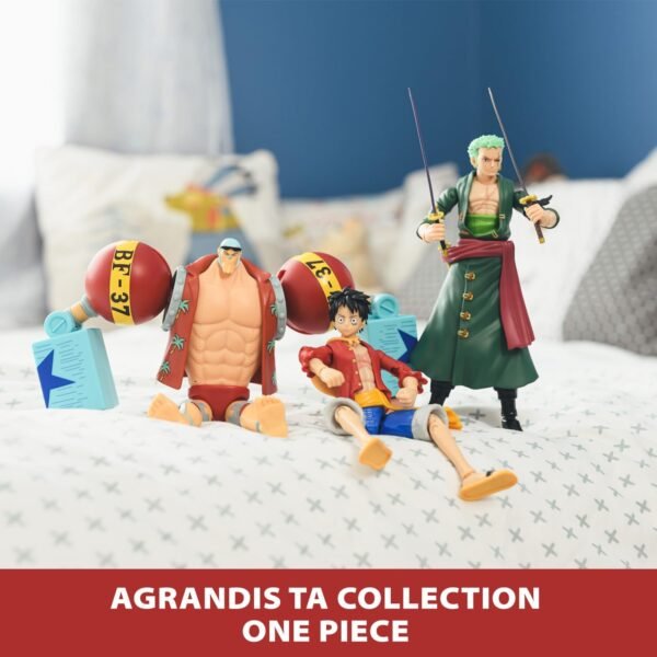 4 One Piece Figurine Dragon Luffy Ace Sabo Pvc Jouets 7