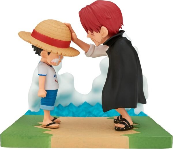 Banpresto Figurine One Piece Luffy et Shanks 1