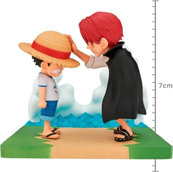 Banpresto Figurine One Piece Luffy et Shanks 3
