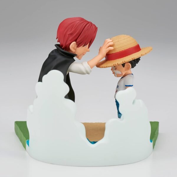 Banpresto Figurine One Piece Luffy et Shanks 5