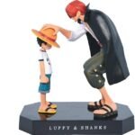Figurin One Piece Luffy Shanks 1
