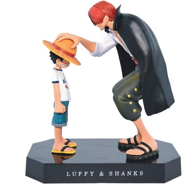 Figurin One Piece Luffy Shanks 1