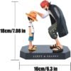 Figurin One Piece Luffy Shanks 2