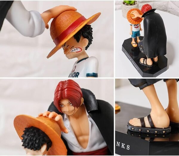 Figurin One Piece Luffy Shanks 3