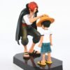 Figurin One Piece Luffy Shanks 4