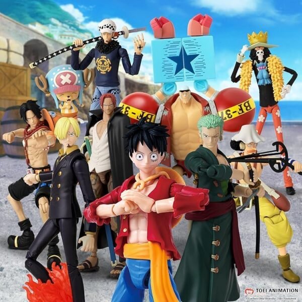 Figurine 20 Ans One Piece Luffy Brook Sanji Chooper 2
