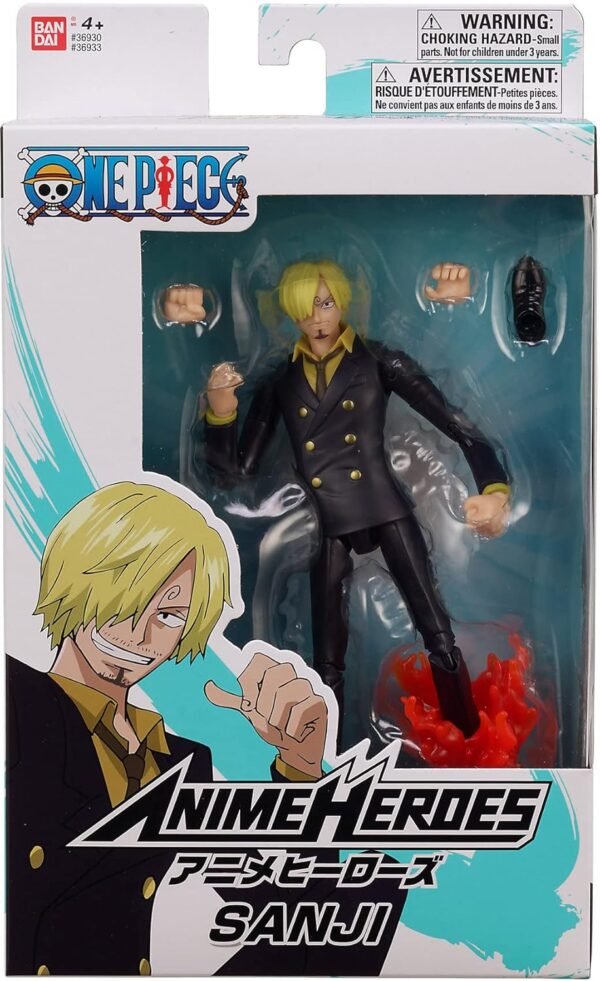 Figurine Articulée One Piece Nami Luffy Zoro Sanji 1