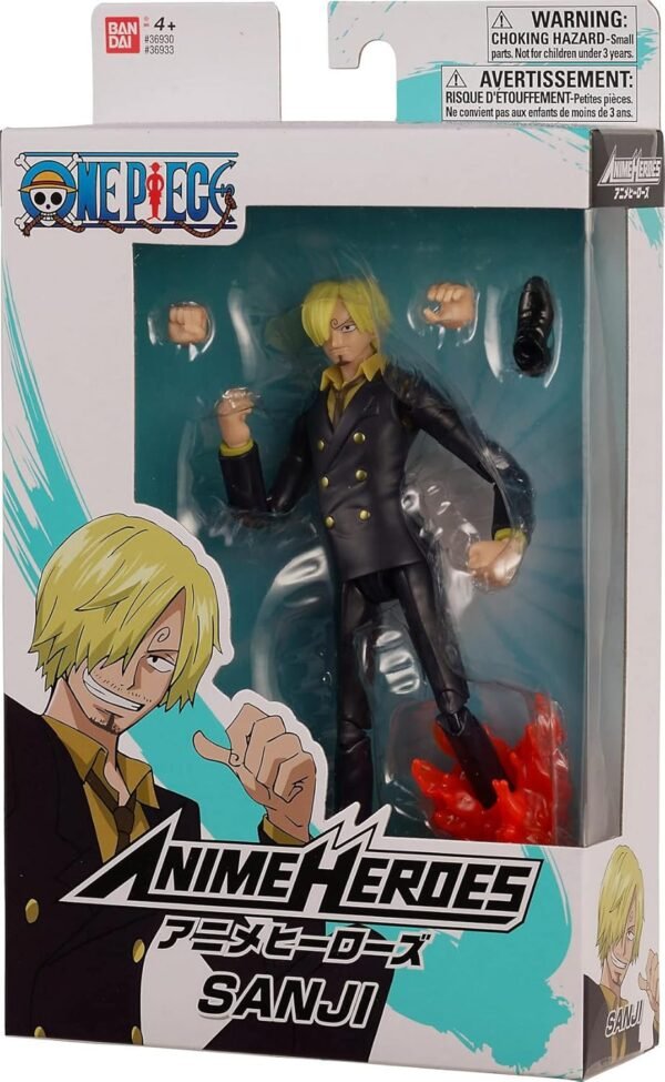 Figurine Articulée One Piece Nami Luffy Zoro Sanji 3