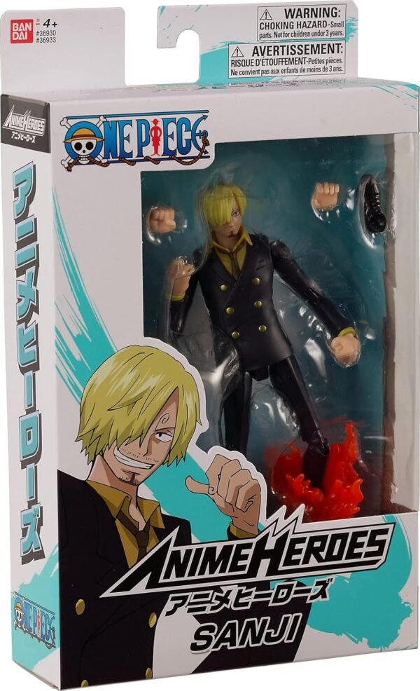 Figurine Articulée One Piece Nami Luffy Zoro Sanji 5