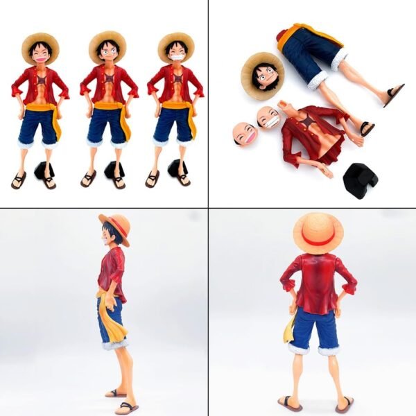 Figurine Collections One Piece Luffy Enflammee 3
