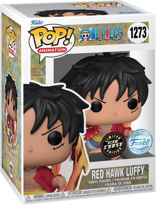 Figurine Collections One Piece Luffy Red Hawk 2