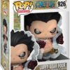 Figurine Funko Pop One Piece Luffy Gear 4 Metallic 1