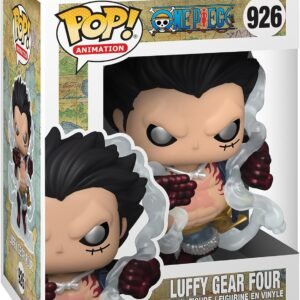 Figurine Funko Pop One Piece Luffy Gear 4 Metallic 1