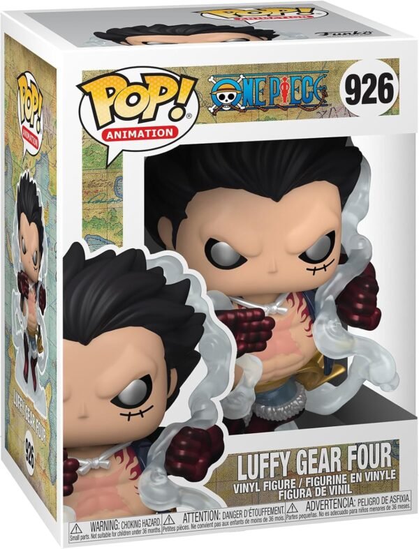 Figurine Funko Pop One Piece Luffy Gear 4 Metallic 1