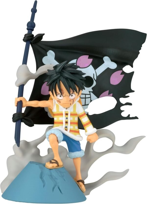 Figurine One Piece Bandai Luffy 8cm 1
