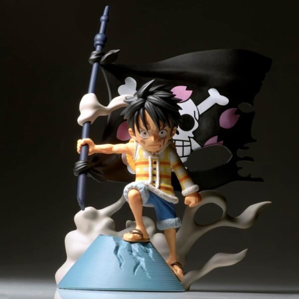 Figurine One Piece Bandai Luffy 8cm 7