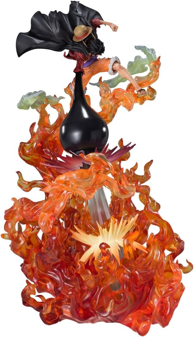 Figurine One Piece Battle Version Luffy Red Hawk