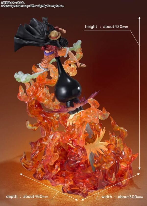 Figurine One Piece Battle Version Luffy Red Hawk 8