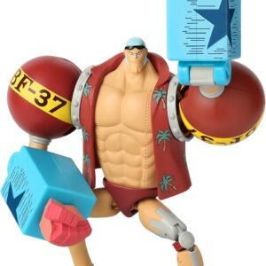 Figurine One Piece Franky Luffy Robin et Sandji 1