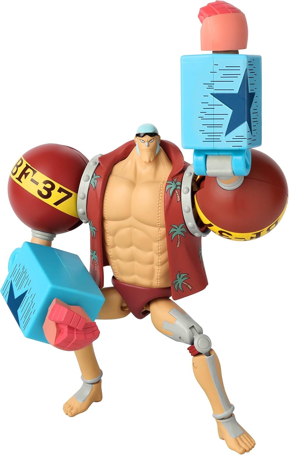 Figurine One Piece Franky Luffy Robin et Sandji