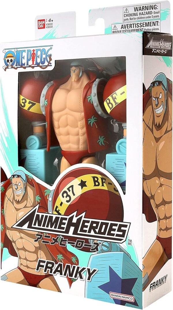 Figurine One Piece Franky Luffy Robin et Sandji 10