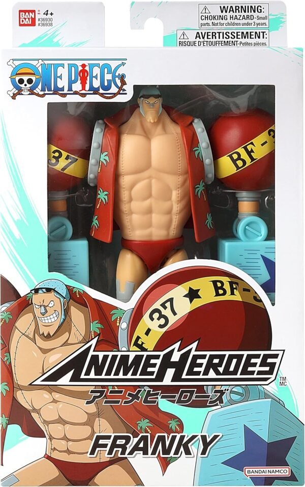 Figurine One Piece Franky Luffy Robin et Sandji 2