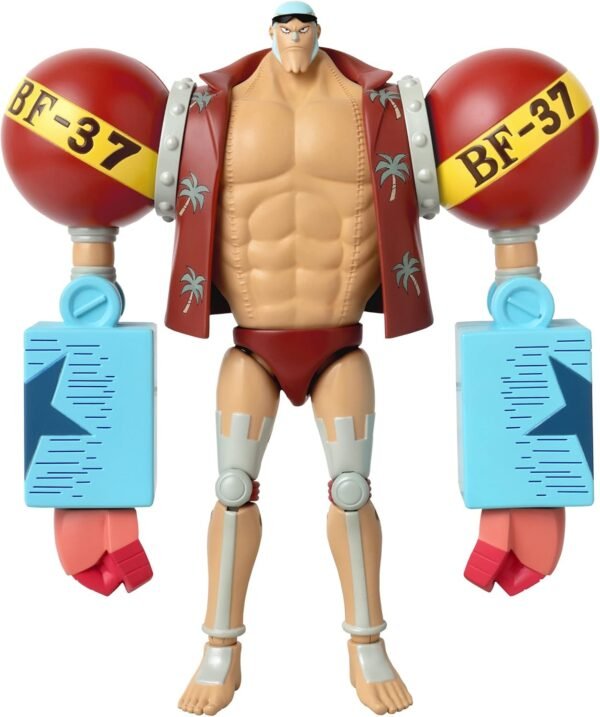 Figurine One Piece Franky Luffy Robin et Sandji 5