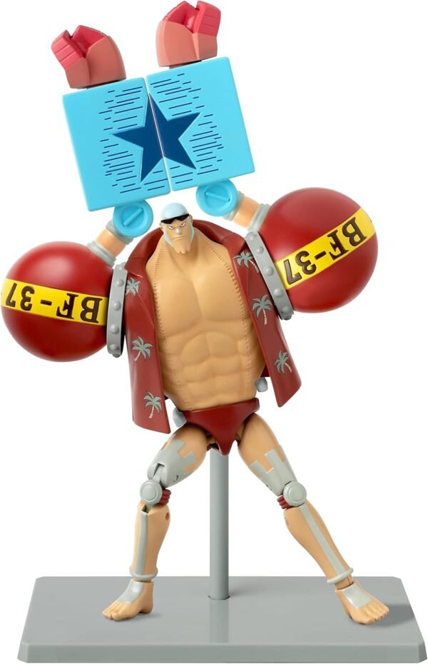 Figurine One Piece Franky Luffy Robin et Sandji 6