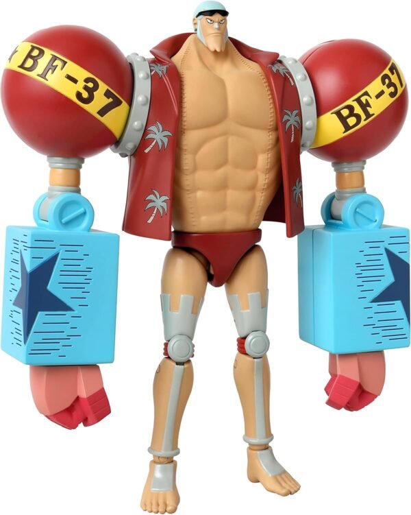 Figurine One Piece Franky Luffy Robin et Sandji 9