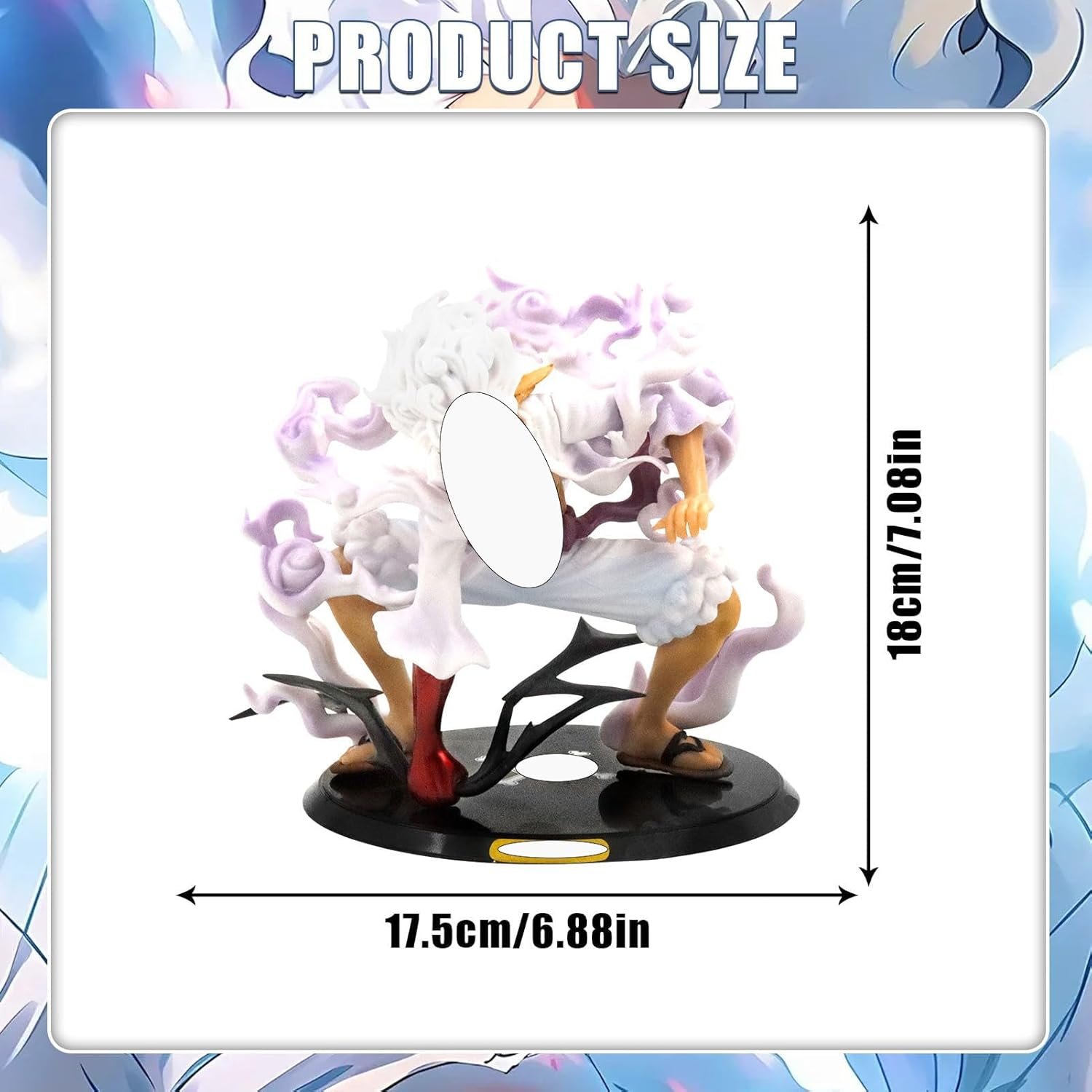 Figurine One Piece Luffy 1000 Euros