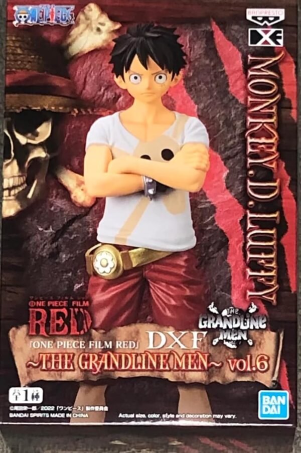 Figurine One Piece Luffy 2009 Banpresto The Grandline Men 1