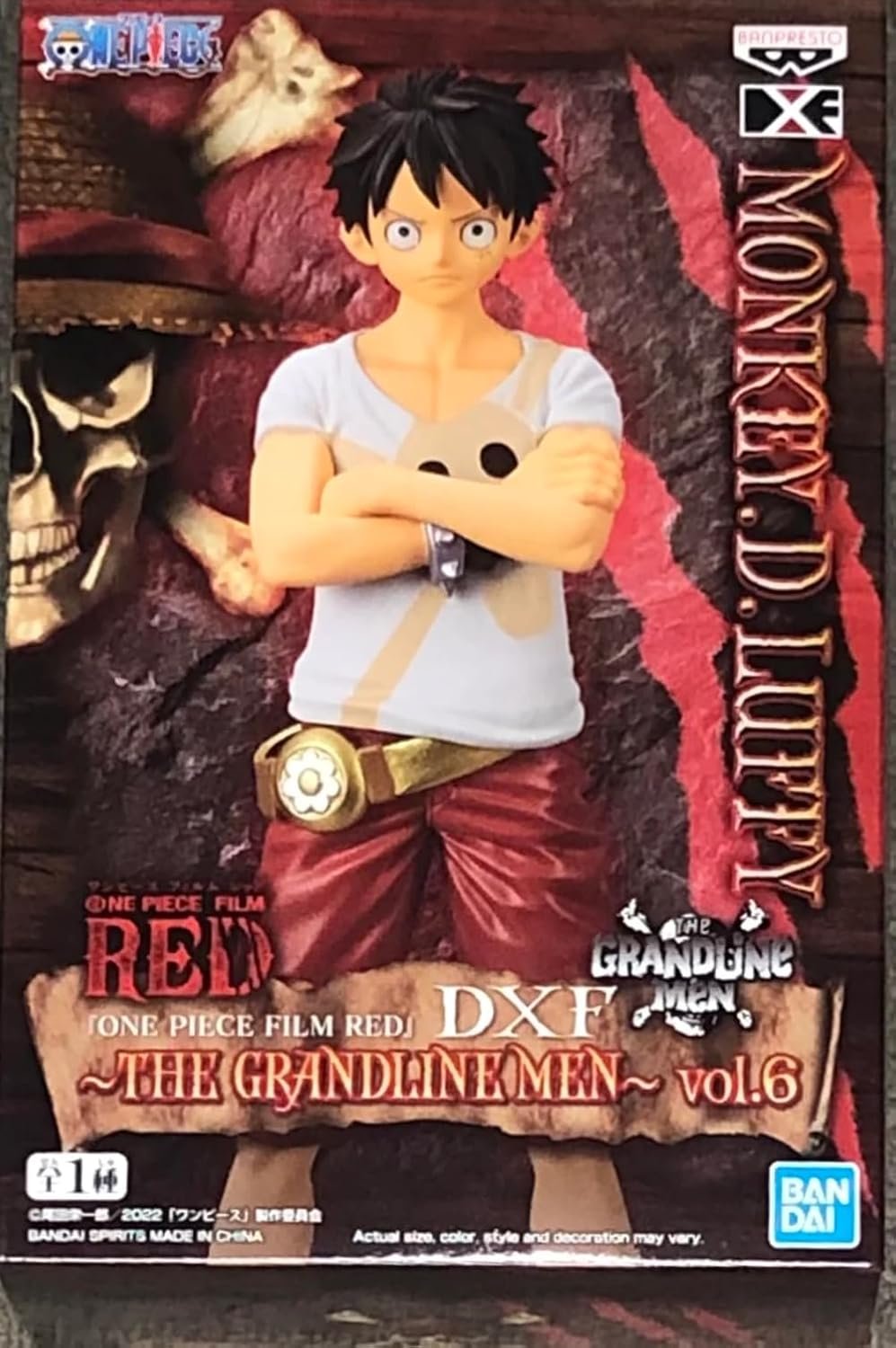 Figurine One Piece Luffy 2009 Banpresto The Grandline Men