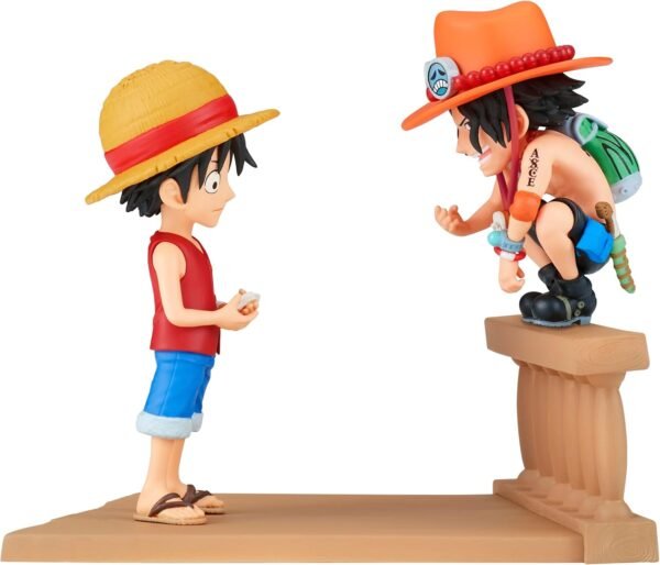 Figurine One Piece Luffy & Ace & Sabo Figuarts Zero 1