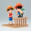 Figurine One Piece Luffy & Ace & Sabo Figuarts Zero 4