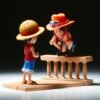 Figurine One Piece Luffy & Ace & Sabo Figuarts Zero 5