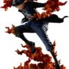 Figurine One Piece Luffy Ace Sabo sur un Canapé 1