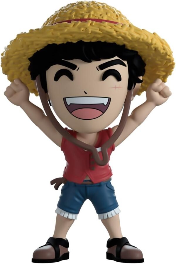Figurine One Piece Luffy Chemise Blanche 3