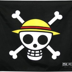 Figurine One Piece Luffy Drapeau 1