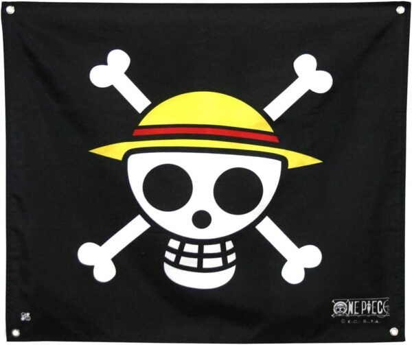 Figurine One Piece Luffy Drapeau 1