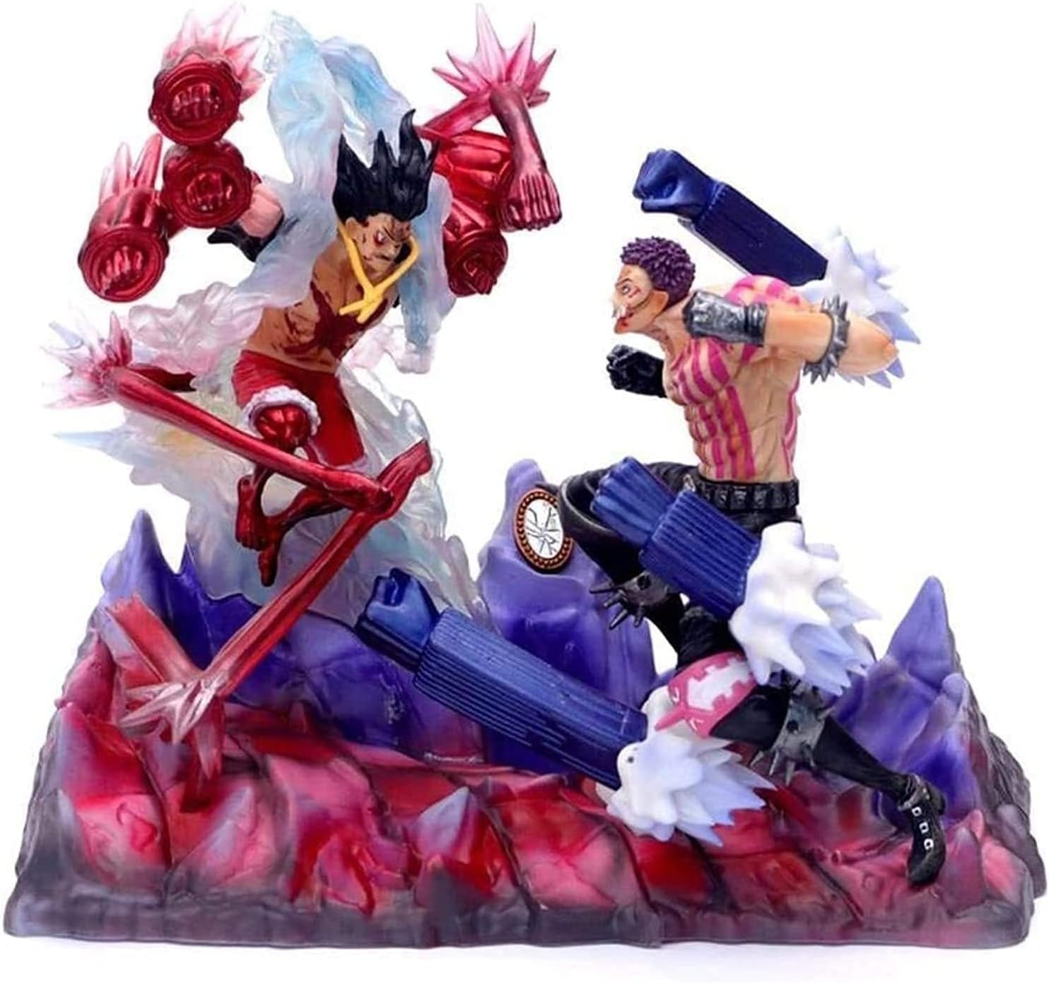 Figurine One Piece Luffy Gear 4 Snakeman Vs Katakuri