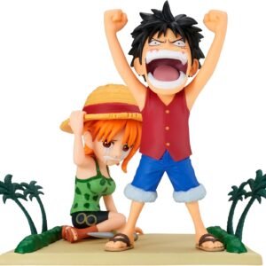 Figurine One Piece Luffy Nami 1