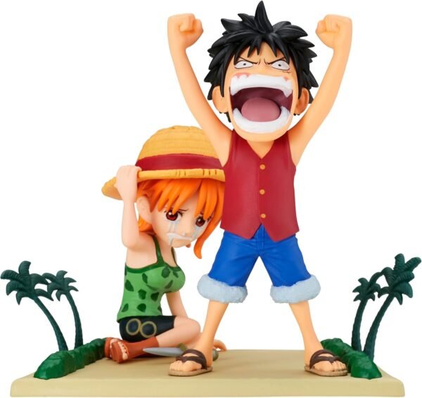 Figurine One Piece Luffy Nami 1