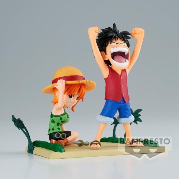 Figurine One Piece Luffy Nami 4