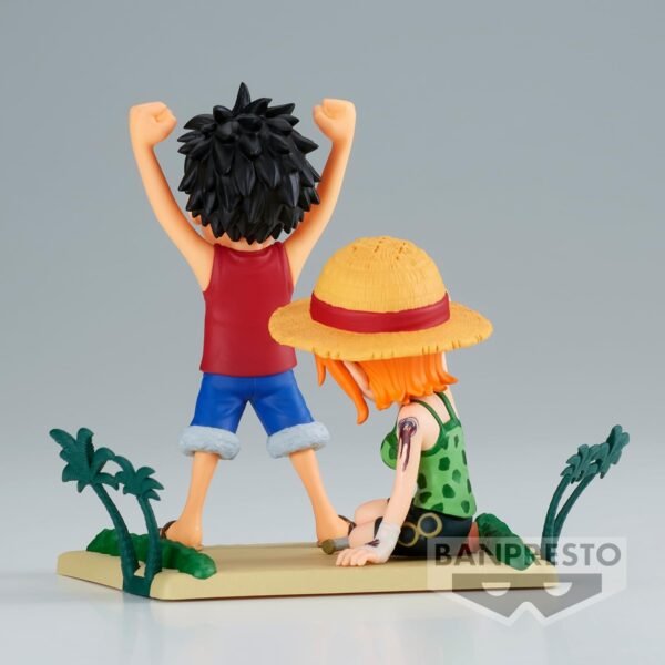 Figurine One Piece Luffy Nami 6