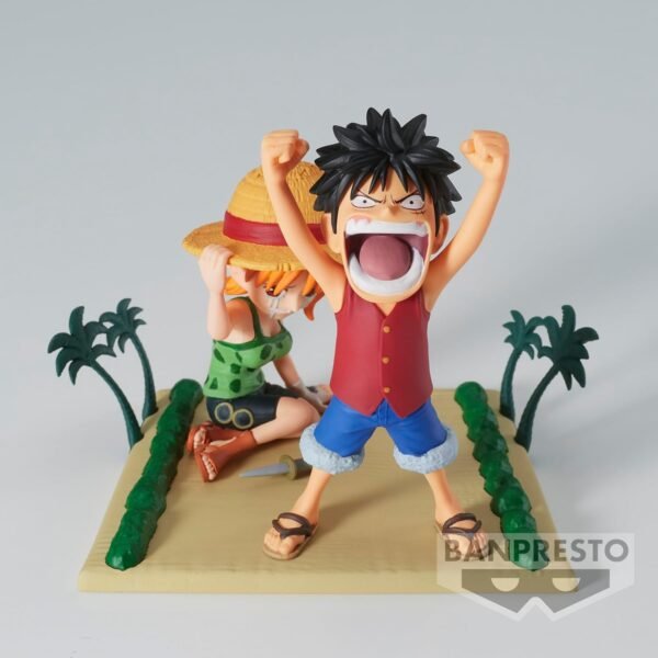 Figurine One Piece Luffy Nami 7