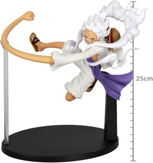 Figurine One Piece Monkey D. Luffy Gear 5 Wano 3