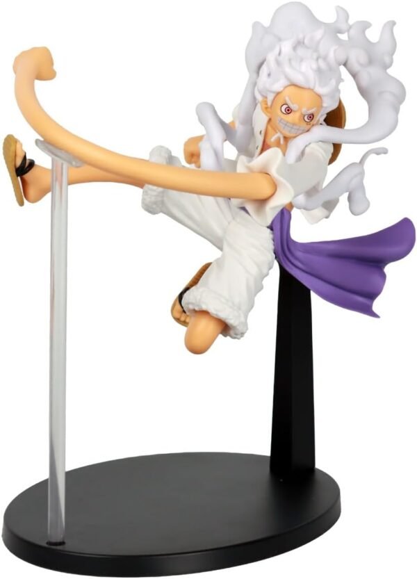 Figurine One Piece Monkey D. Luffy Gear 5 Wano 4