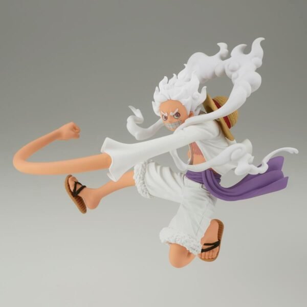 Figurine One Piece Monkey D. Luffy Gear 5 Wano 6
