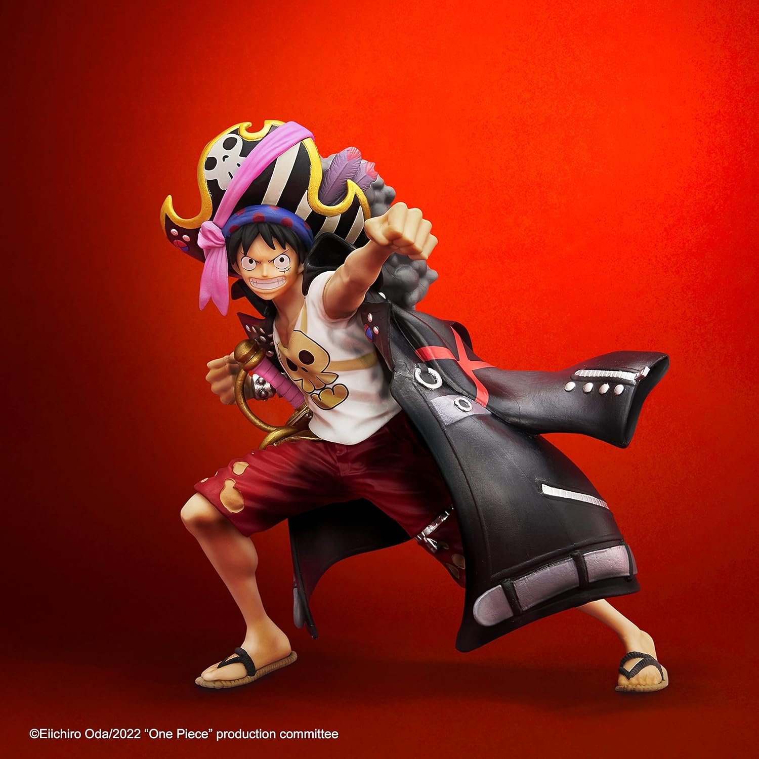 Figurine One Piece Styling Film Gold 1 Luffy Bandai