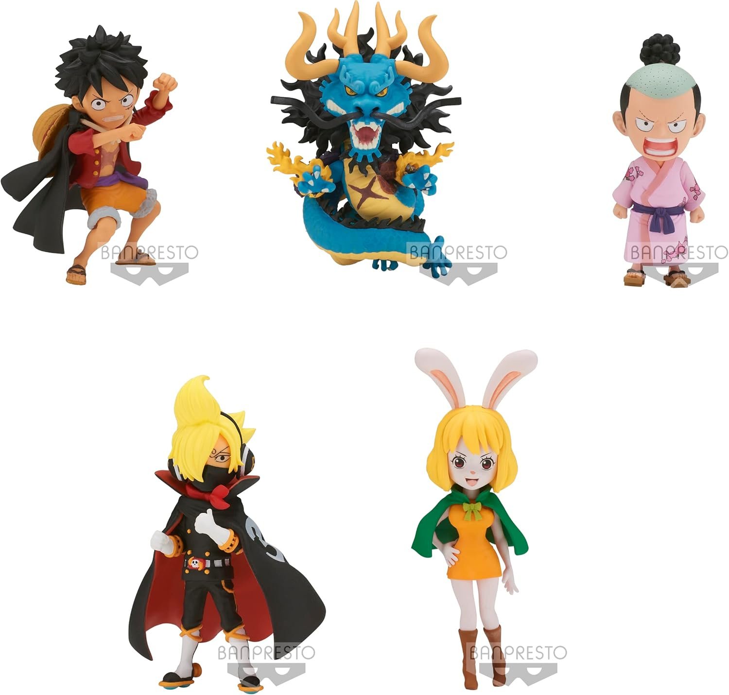 Mini Figurine One Piece Luffy Moile Strap